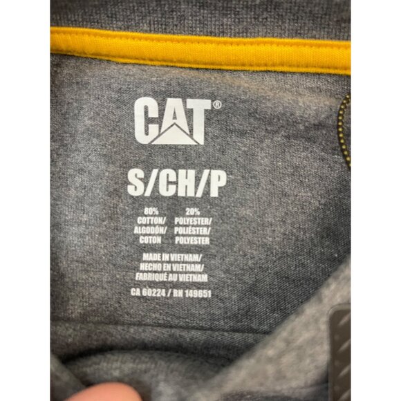 Caterpillar NWT Mens Gray Short Sleeve Crew Neck Pocket T-Shirt, Small, New - Picture 9 of 14